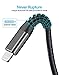 [ Apple Certified 2pack ] iPhone Charger,Lightning Cable, Fast Charging Cables for Apple iPhone 12/11/11Pro/11Max/ X/XS/XR/XS Max/8/7/6/5S/SE/iPad Mini Air (10ft, Grey)