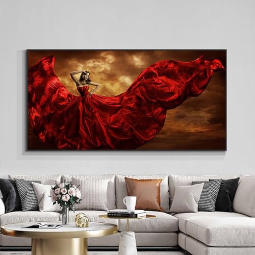 Peinture sur toile moderne sexy art mural salon 50x100cm