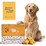 Dog Poo Bags Biodegradable Waste Bags,18 Rolls 270 Bags Unscented Refill Rolls, Extra Thick, Heavy Duty & Leakproof Poop Bags