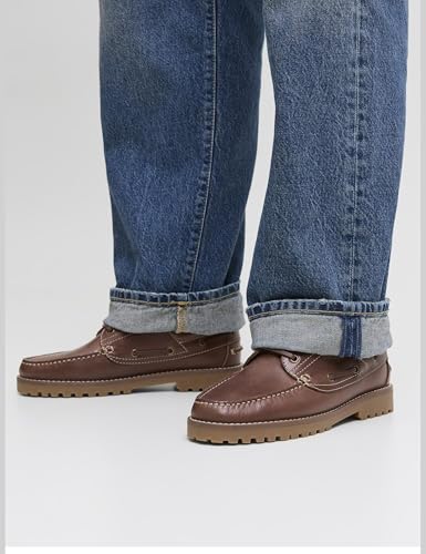 Chaussures bateau Jack & Jones JFWBROOKLYN LEATHER - vue 5