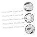 BIUDECO 10Pcs Bicycle Wheel Spoke Reflectors Night Safety Warning Reflectors for Road and Mountain Bikes Reflective Bike Accessories for Enhanced Visibility