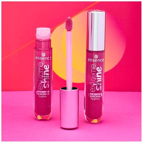 Image of Essence extreme shine volume lipgloss 13 Glazed Berry, lip gloss, berry, high shine, non-sticky feel, comfortable feel, 5 ml (Pack of 2)