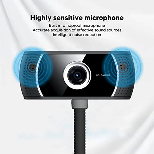 Webcam avec microphone et caméra HD 640x480 USB pour ordinateur