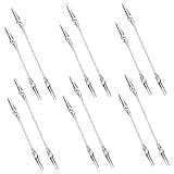 Housoutil Doppelköpfige Krokodilklemmen 12 Stück Beidseitige Memo-Clip Halter Für Fotos Und Notizen Büro Schreibtisch Zubehör