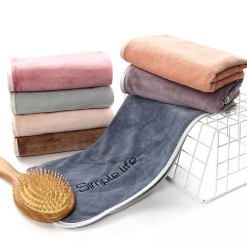 Image of Microfiber Gym Towel Set of 6 for Men & Women, 500 GSM Quick Dry Sweat Towel, Highly Absorbent Workout, Sports, Yoga, Fitness, Running, Exercise, Travel & Hand Towels, Multicolor