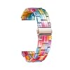 BINLUN Resin Watch Bands Replacement Watch Straps for Men Women 14 Colors Watchbands Lightweight 12/14/16/18/20/22mm Wrist Bands Fashion Skin-Friendly Smart Watch Bracelets