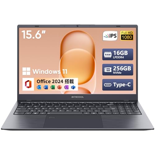 �m�[�g�p�\�R�� �yOffice2024���� �z15.6�C���` �m�[�gPC �T�N�T�N�ȓ��� �ő�2.9GHz 4C4T 16gb 256gb SSD �������M �É� �f�X�N�g�b�vpc FHD1080P/Web�J����/����WiFi5/BT5.0/Type-C/