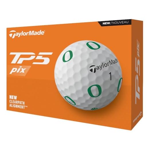 TaylorMade TP5 PIX Golf Balls - Oregon