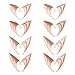 Produktbild Elfenohren Halloween Dekorationen Latex Elfen Elfenohren 8 Paar Lange / Kurze Spitze Ohren für Anime Halloween Weihnachtsfeier Maskerade Dekorationen