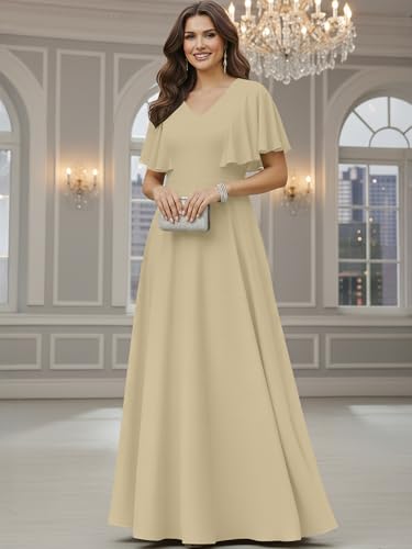 Image of KOH KOH Womens Long Elegant Bridesmaid Evening Cocktail Modest Maxi Dress