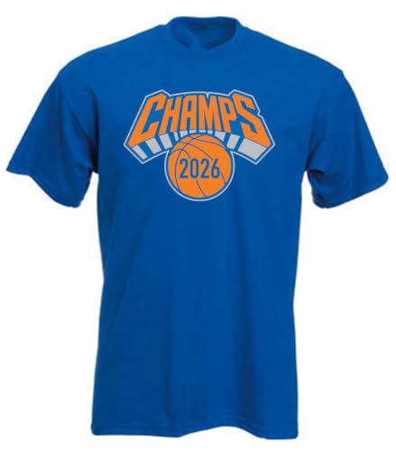Jalen Brunson New York Champions Championship Shirt T-Shirt Adult XL Blue