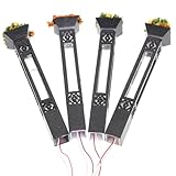 Lampe mini : la décoration du modèle de lampadaire est fabriquée en matériau abs sûr et fiable, pratique à utiliser, modèles de lampadaires miniatures