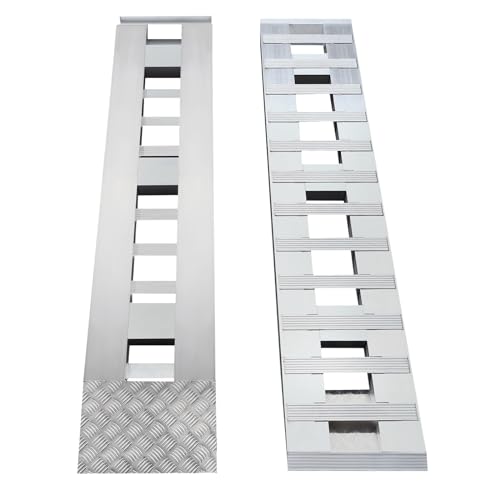 Rampas de aluminio para trailers 6000 lbs 2 piezas miniatura 1