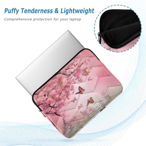 Funda para portátil 13-14 pulgadas butterfly resistente al agua miniatura 5