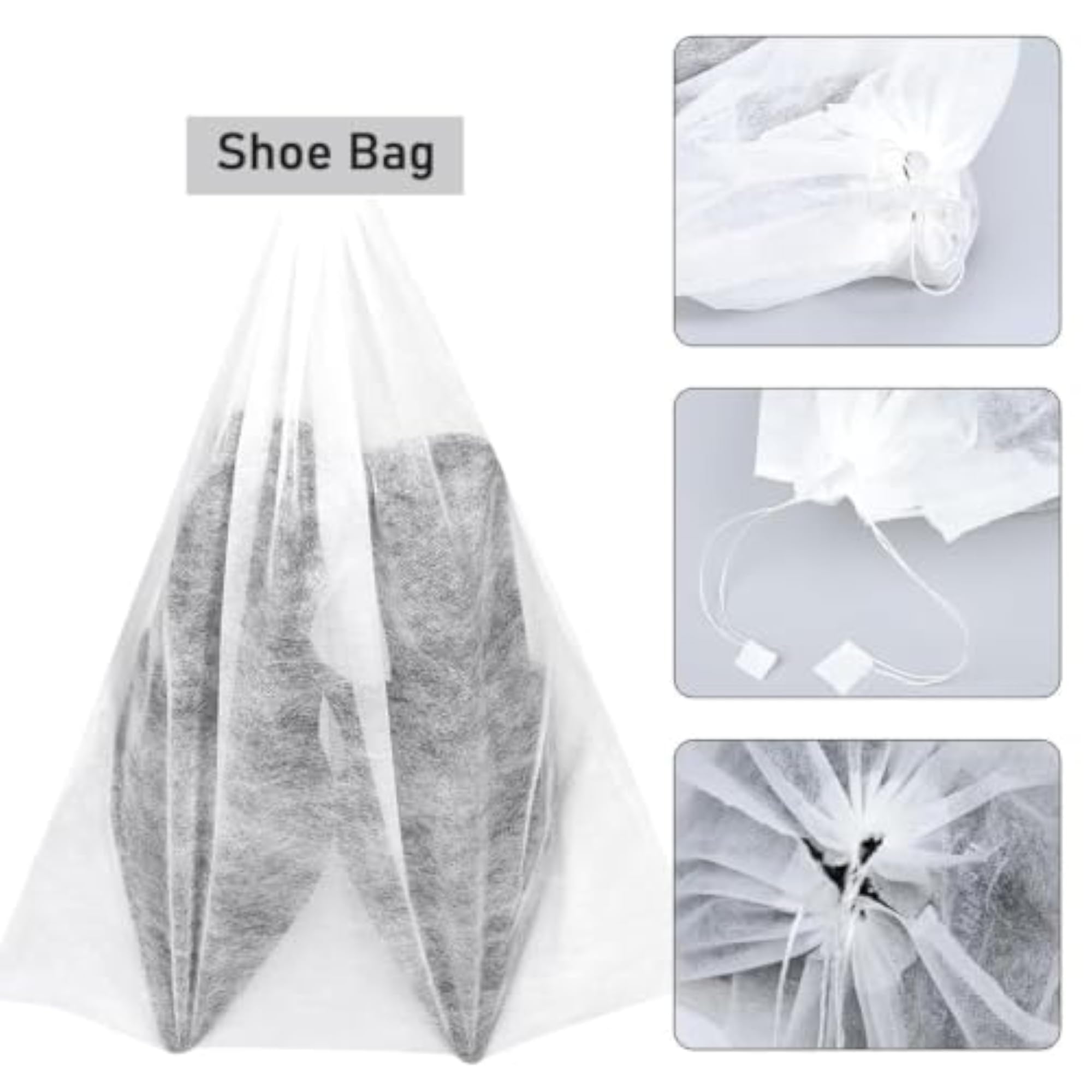 Breathable Dustproof Shoe Storage Bag, Reusable Organizer