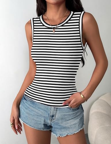 Zeagoo Dressy Tank Tops for Women High Neck Casual Slim Basic Shirts - image 3