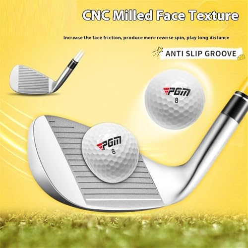 Kids Golf Club Iron 7 para niños Niñas Edades 3-12 Diestros Grafito Eje de entrenamiento ligero Hierro Junior Deportes Regalo Rosa Amarillo Aleación de Zinc Cabeza Suave Swing Confianza de Confianza C
