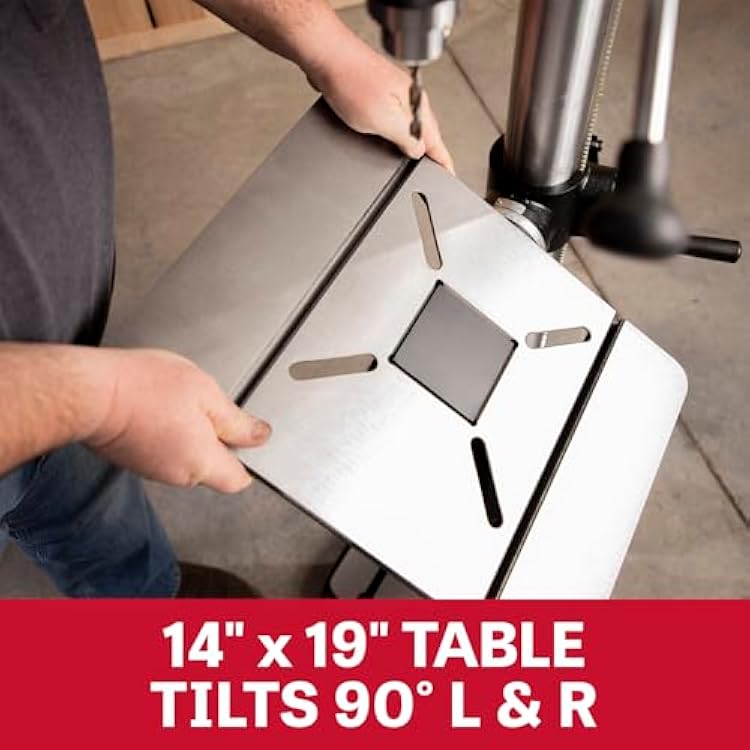 JET 17-Inch Floor Drill Press, 16 Speed, 3/4 HP, 115V 1Ph (Model JDP-17)