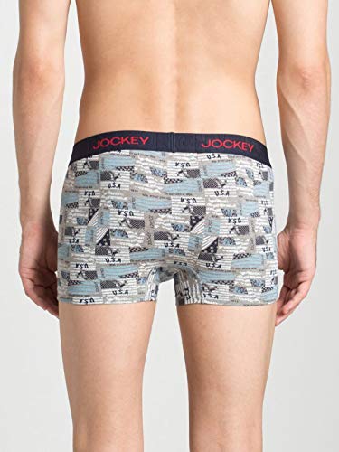 Image of Jockey Men's Cotton Printed Trunks