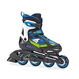 Mobilität in der Stadt Rollerblade Arrow Rollschuhe für Kinder, schwarz/blau, 32