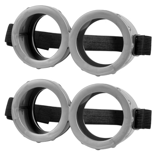 PYLYFE - Accesorios para disfraz de Minion Cosplay - Paquete de 2 - anteojos Steampunk OUTFIT