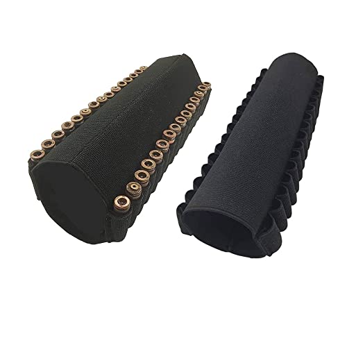 Tactical Buttstock Rifle Shell Bullet Holder Stock Ammo Carrier for .22LR 10/22 .17 5.7x28 .Cal 5.56mm 30 Rounds