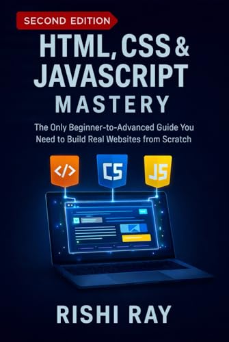 HTML, CSS & JavaScript Mastery : The All-in-One Frontend Developer’s Handbook: The Only Beginner-to-Advanced Guide You Need to Build Real Websites ... — Build Real Projects, Step by Step.)