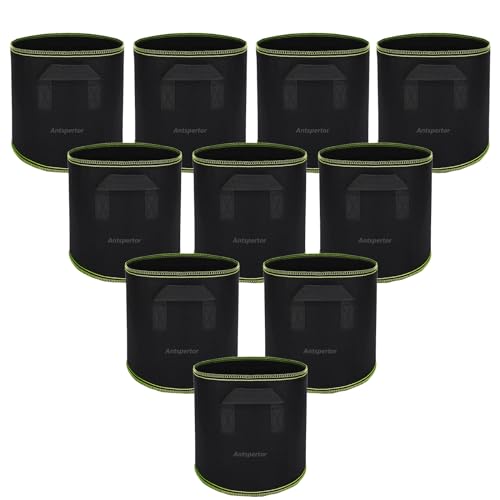 Plant-Heaven Grow Bags 3er Set 11L - Vlies Pflanzsäcke Für Gemüse & Kräuter