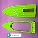 Hull, Upper and Lower Parts, Compatible with TX725 RC Jet Boat(Green)