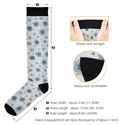 Image of Wusikd Heartbeat Symbol Compression Socks for Women and Men Circulation Black Long Socks for Athletic Running 1