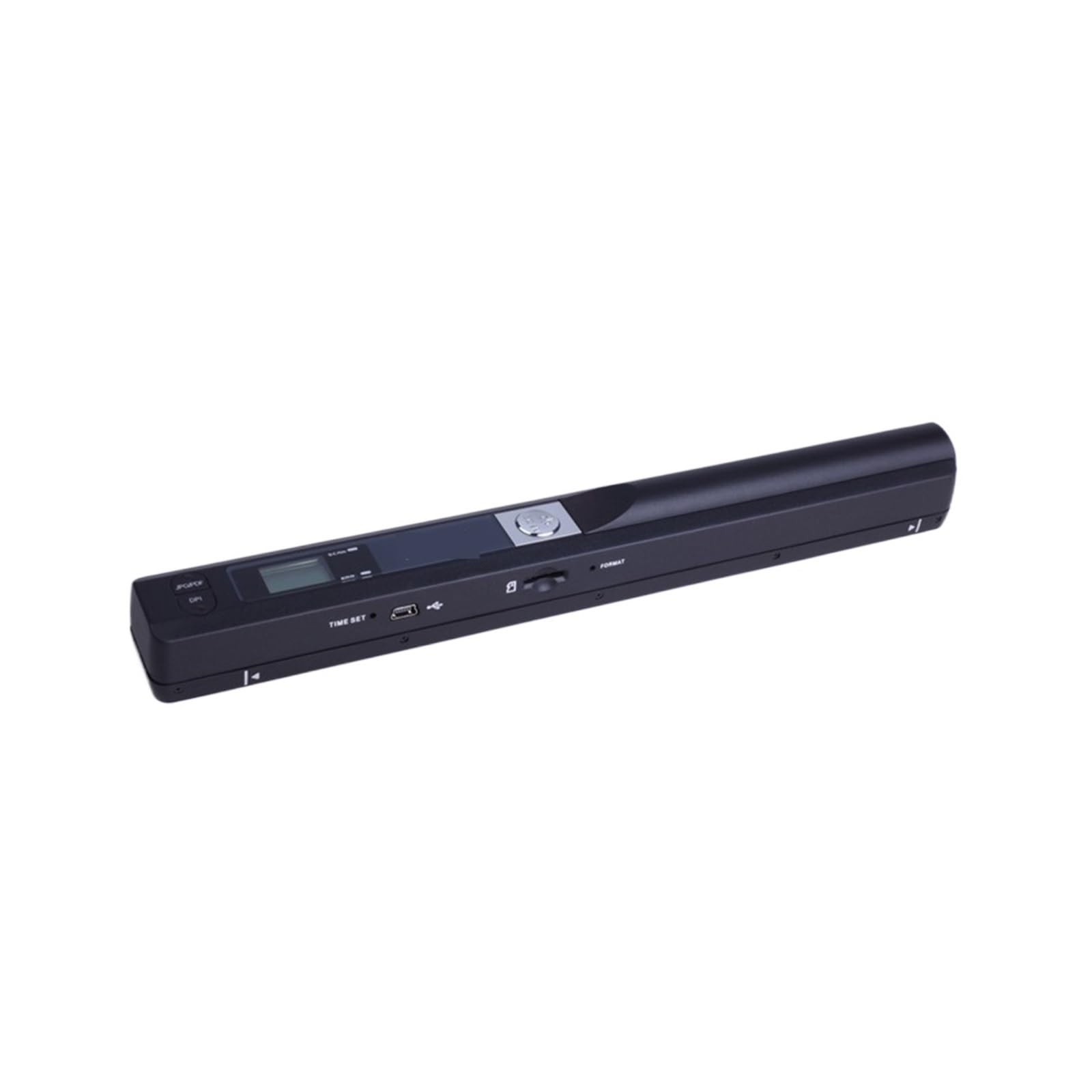 Scanner per Documenti Scanner Portatile HD for Foto di Documenti A4 a Colori ad Alta velocità, Mini Scanner a Tascabile(Noir)