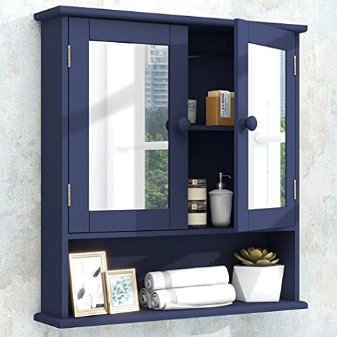 TaoHFE Blue Medicine Cabinet Cover