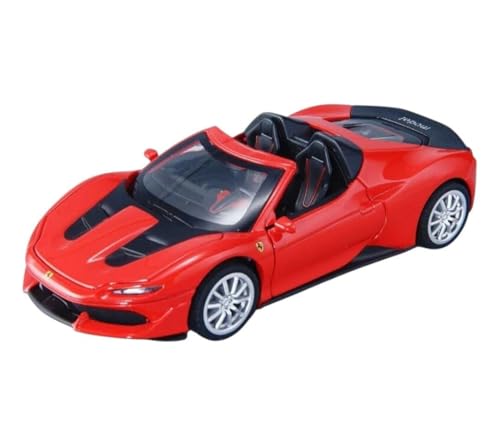 Image of VARIYA ENTERPRISE Exclusive Alloy Metal Pull Back Die-Cast Car Diecast Metal Pullback Toy Car with Openable 6 Doors,Light Music Boys Gifts Toys (1:32 Ferrari J50 - Multicolor)