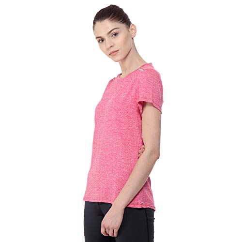 CHKOKKO-Womens-Round-Neck-Half-Sleeves-Gym-Sports-T-Shirt