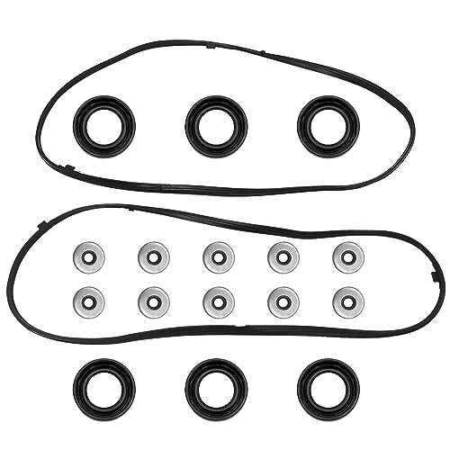 Image of VS50607R Valve Cover Gasket Set 0361708 12341-RCA-A01 Replacement for Acura MDX RL TL 3.5L Replacement for Honda Accord 3.0L 2003-2004 Replacement for Saturn Vue 3.5L 2004-2007