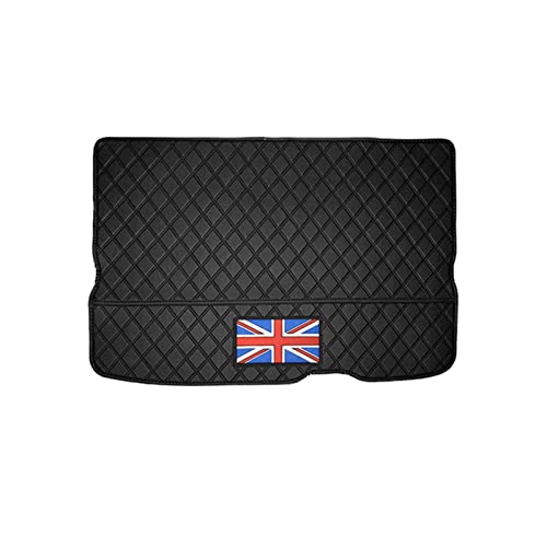 Tapis de coffre pour BMW Mini Cooper Clubman F54 en cuir noir protection sur mesure