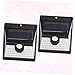 balacoo 2pcs Outdoor Light Lighting Tool Solar Light for Outside Yard Light Solar Sensor Lamp