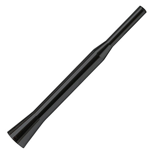 SUMEX 400813B Race Sport Antenna Auto Alluminio – Slim Nera, Universale Con Kit Vite 5/6/7mm