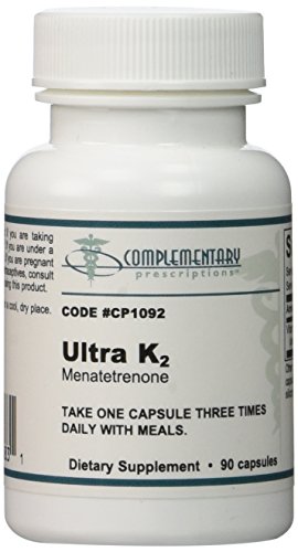 Ultra K2 (Menatetrenone) 90 Capsules by Complementary Prescriptions