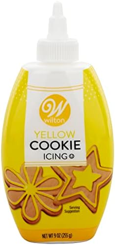 Wilton Yellow Cookie Icing, 9-Ounce, Assorted