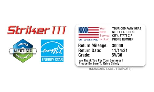 Cinta térmica para impresora Striker 76mm x 300m miniatura 6