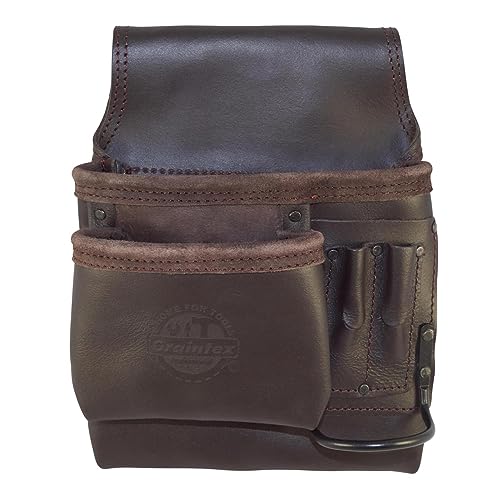Graintex OS2202 5 Pocket Left Handed Oil Tanned Leather Nail
