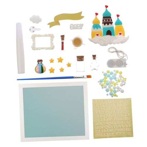 Cadre souvenir empreinte bébé Toyvian bleu pour décorer sa chambre d'anniversaire