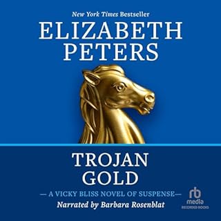 Trojan Gold Audiolibro Por Elizabeth Peters arte de portada