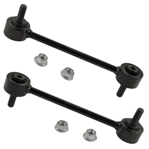 Image of Detroit Axle - Rear Control Arms Sway Bars for 2016-2019 Buick Envision 2 Upper Control Arms Assembly 2 Sway Bar End Links 2017 2018 Replacement