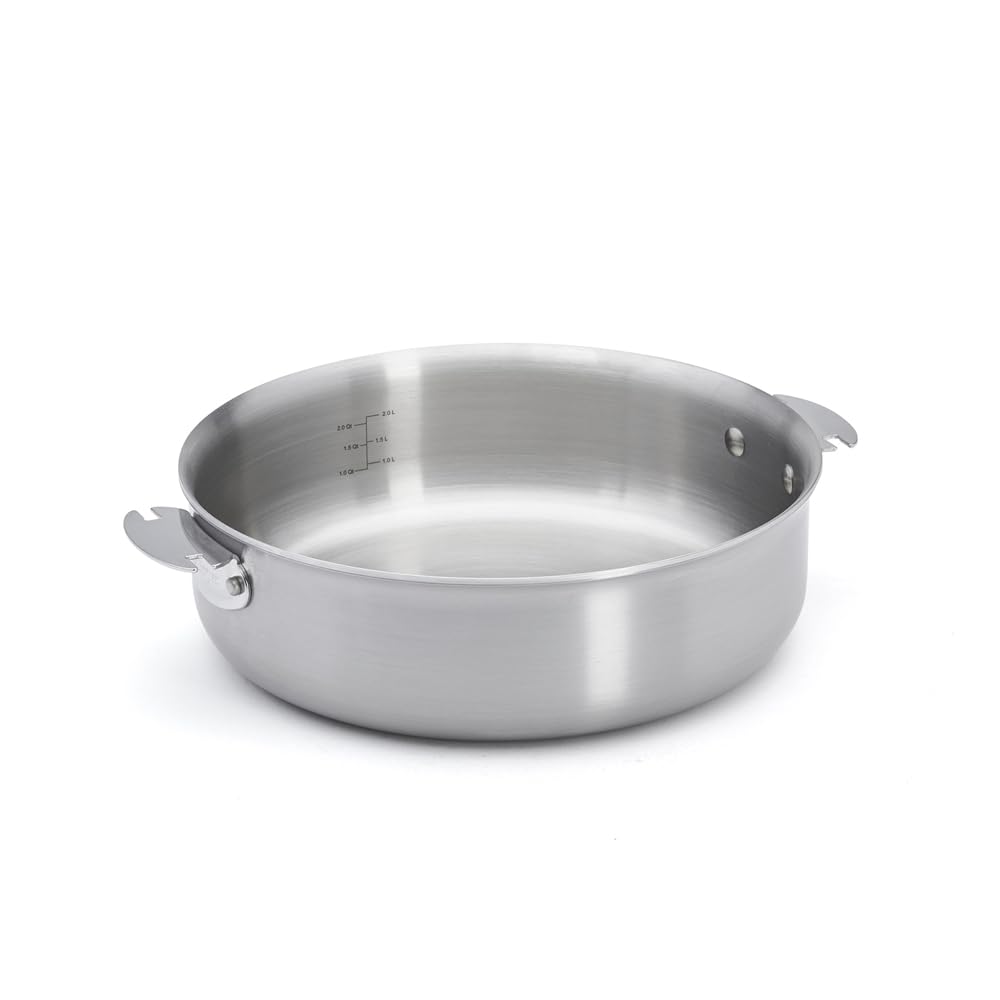 DE BUYER Alchimy Loqy, sauteuse inox 24 cm, finition polie