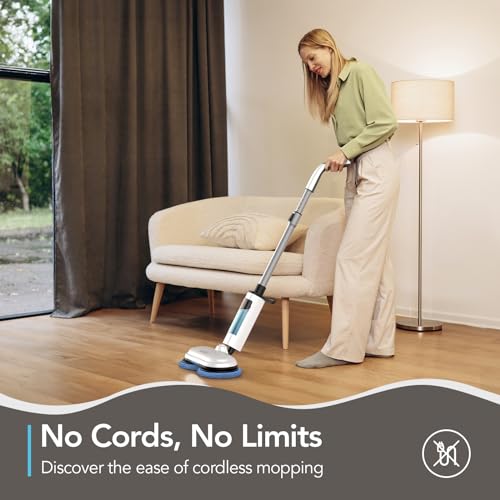 Idoo EM002-001 Electric Mop, Upgraded Floor Scrubber Electric Spin Mop thumb #5