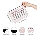 Funny Horror Survival Rules Gift - Scary Movie Themed Zipper Pouch Makeup Bag