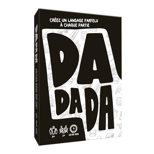 Dadada | Jeu d’Ambiance Drôle et Original | Jeu Familial et Entre Amis | Coopératif, Créatif et Rapide | Dès 2 Joueurs