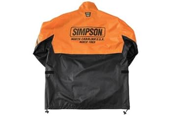 SIMPSONレインスーツ Amazon | [シンプソン] Rain Suit Red&Black M SRS-0191